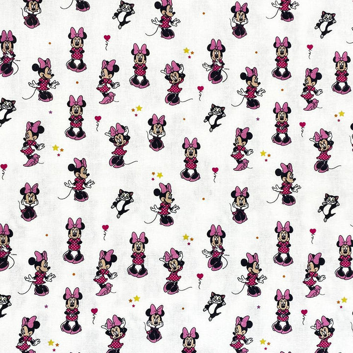 Tissu Coton - Minnie Mouse