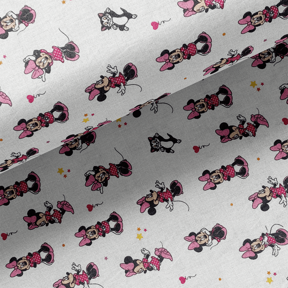 Tissu Coton - Minnie Mouse
