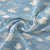 Tissu Coton - Nuages Bleu - Biner Pinaton