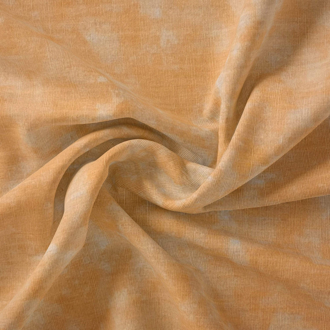 Tissu Coton - Orange Clair Marbre - Biner Pinaton