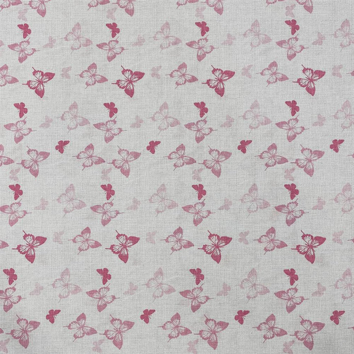 Tissu Coton - Papillon Rose