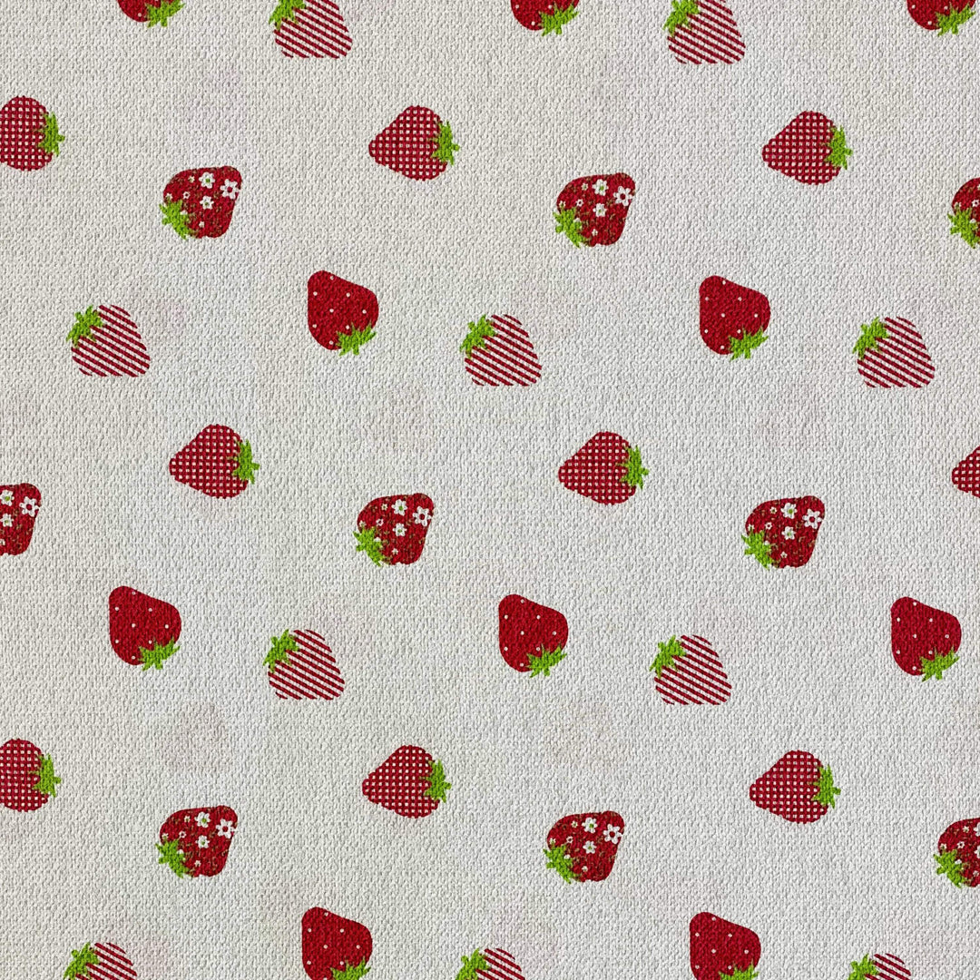 Tissu Coton - Petite Fraises - Biner Pinaton