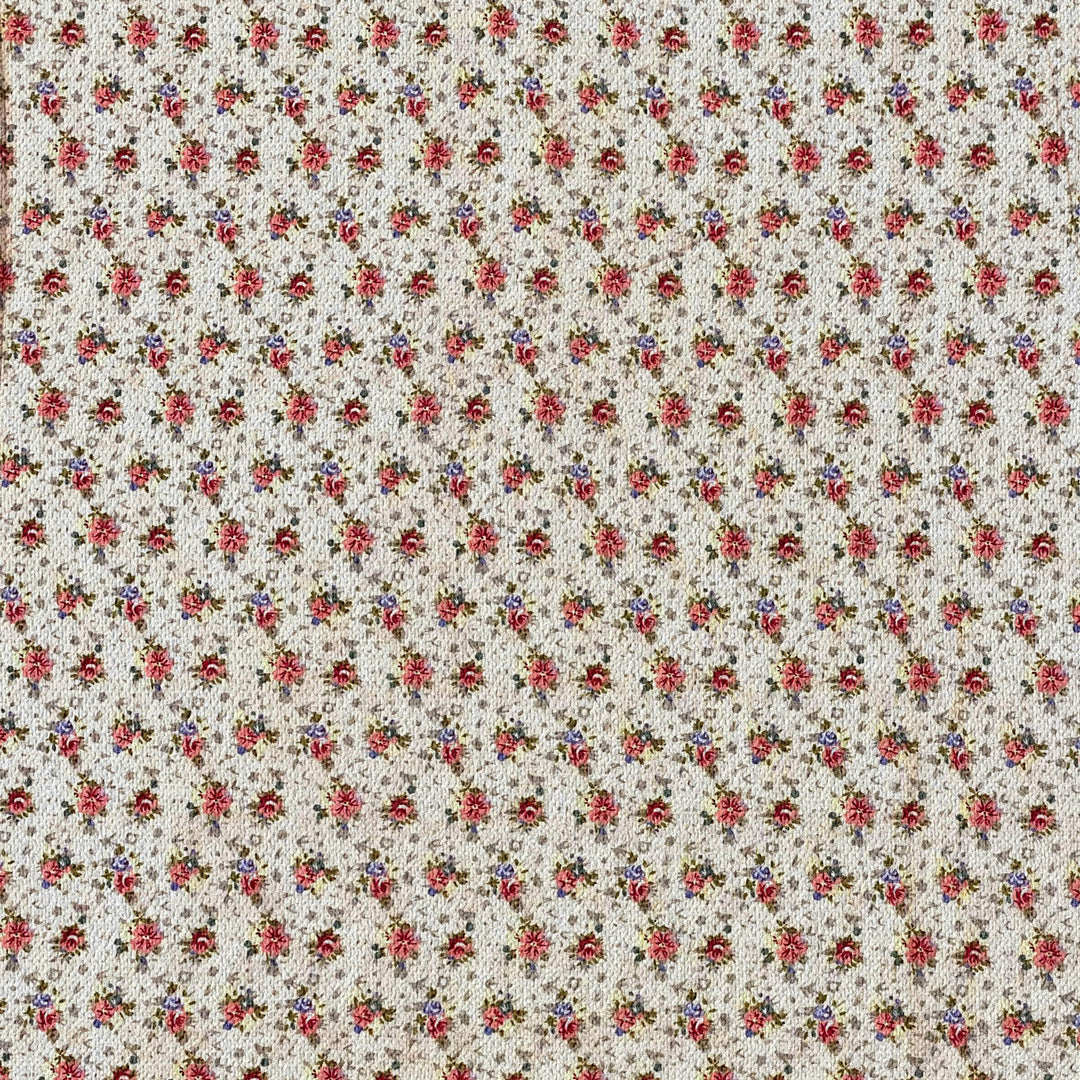 Tissu Coton - Petites Fleurs Rose II