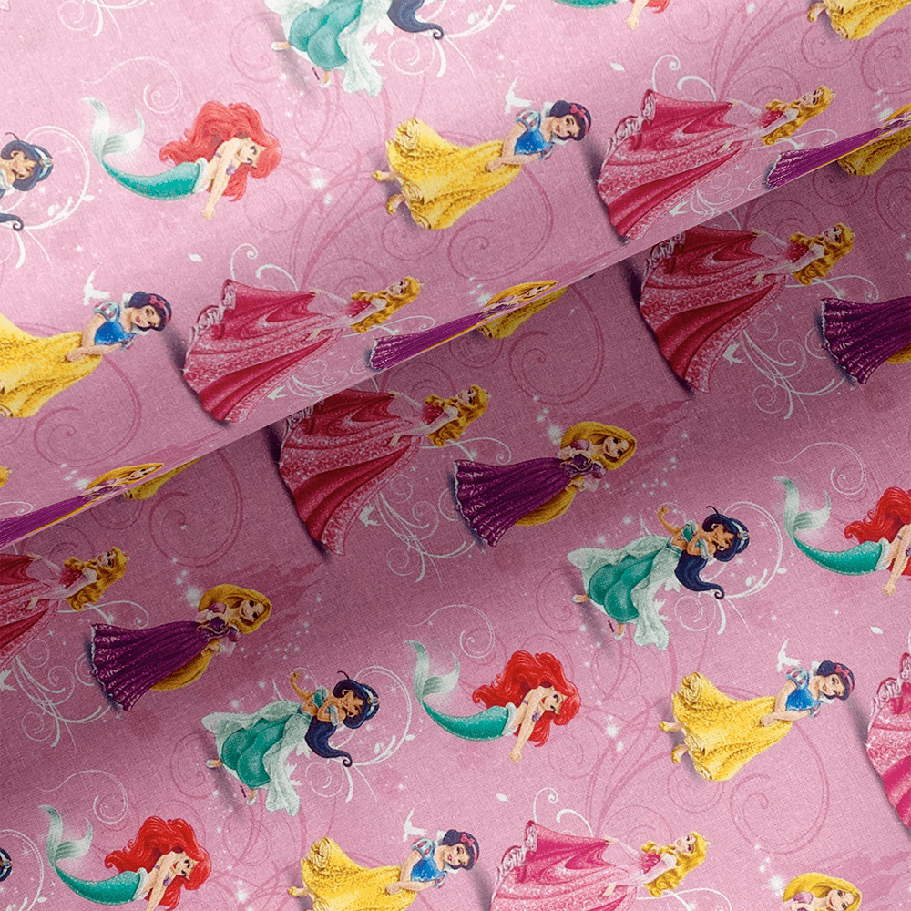 Tissu Coton - Princesses Disney II