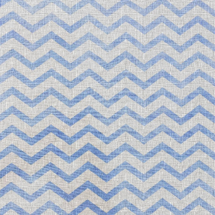 Tissu coton - Rayé Bleu ciel