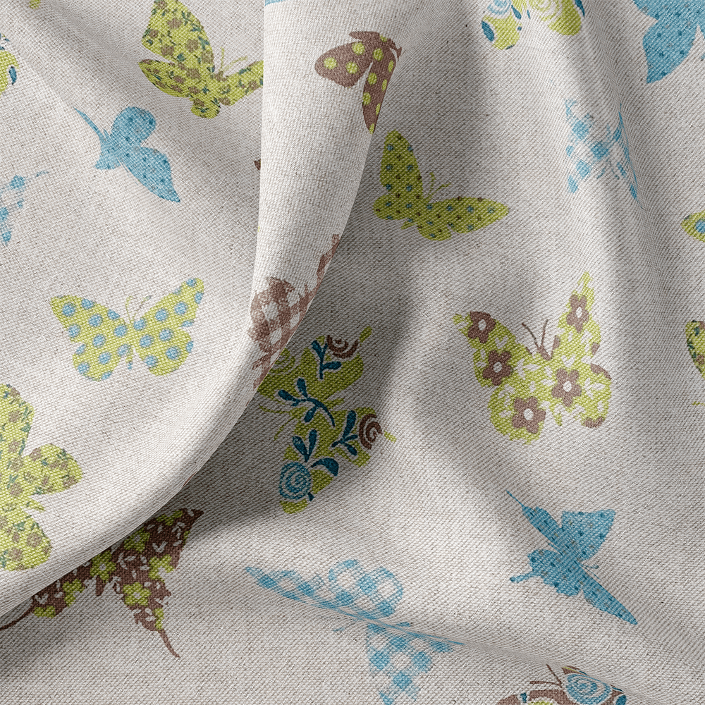 Tissu Coton Tissé - Papillon II