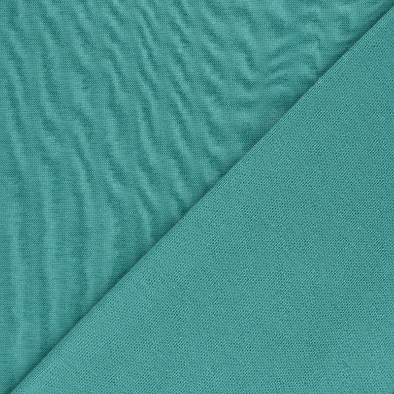 Tissu Jersey tubulaire bord-côte - Vert Céladon