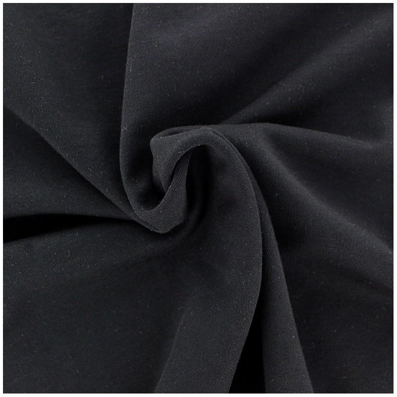 Tissu Jersey- Uni Noir