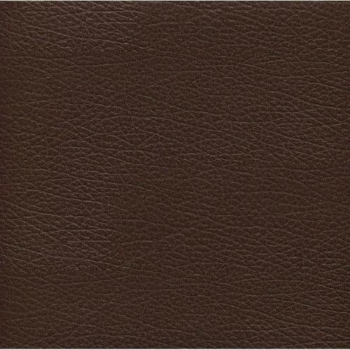 Tissu Simili Cuir d'ameublement- uni Brun Chocolat