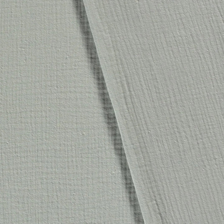 Tissu double gaze de coton - Mint