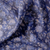 Tissu Coton - Fleurs Divers en Fond Bleu Marine