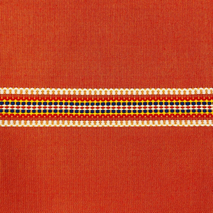 Coupon de tissu tablier dzaquillon - Terracota