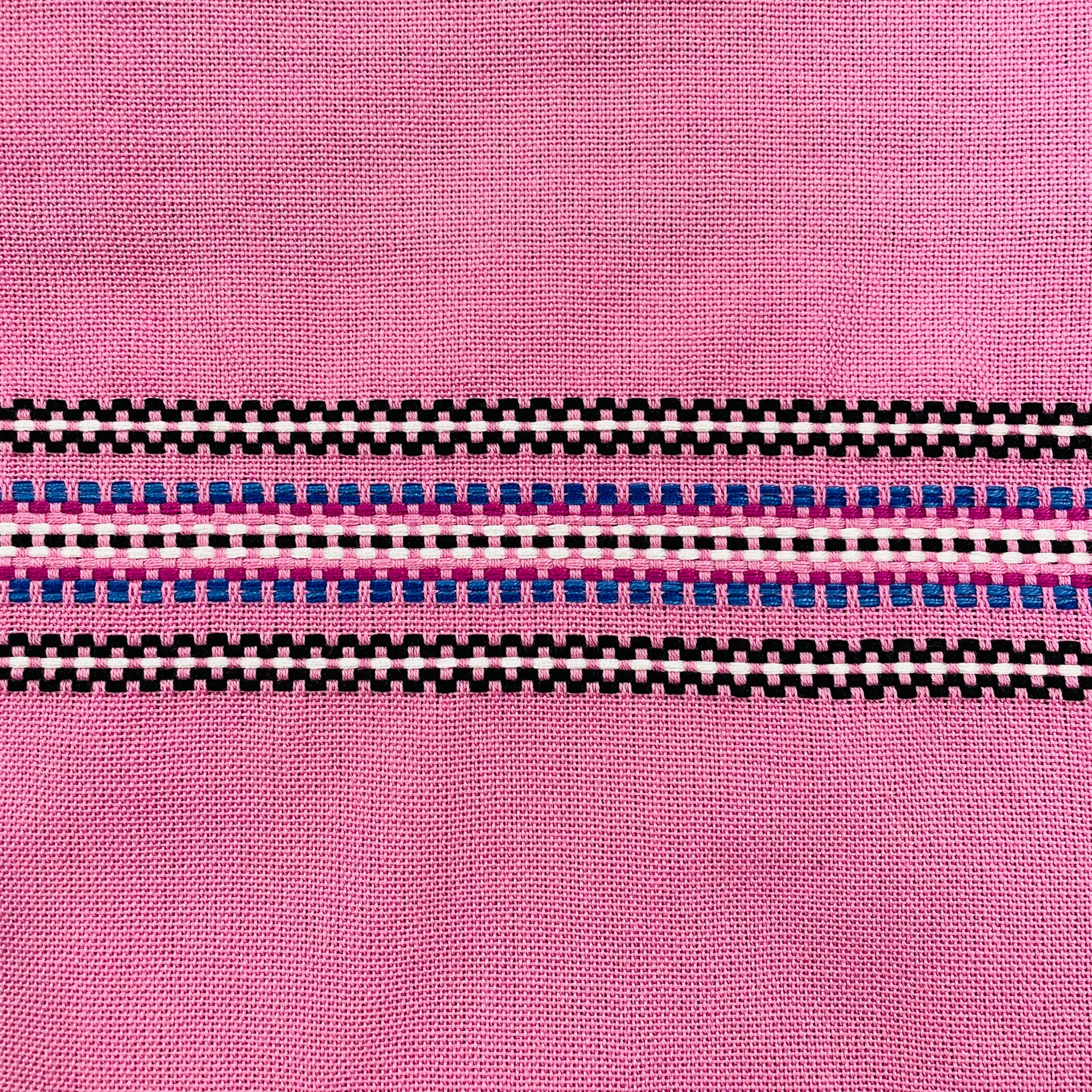 Coupon de tissu tablier dzaquillon - Rose Clair