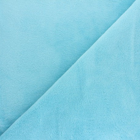 Tissu Micro - Éponge Bambou - Bleu Ciel