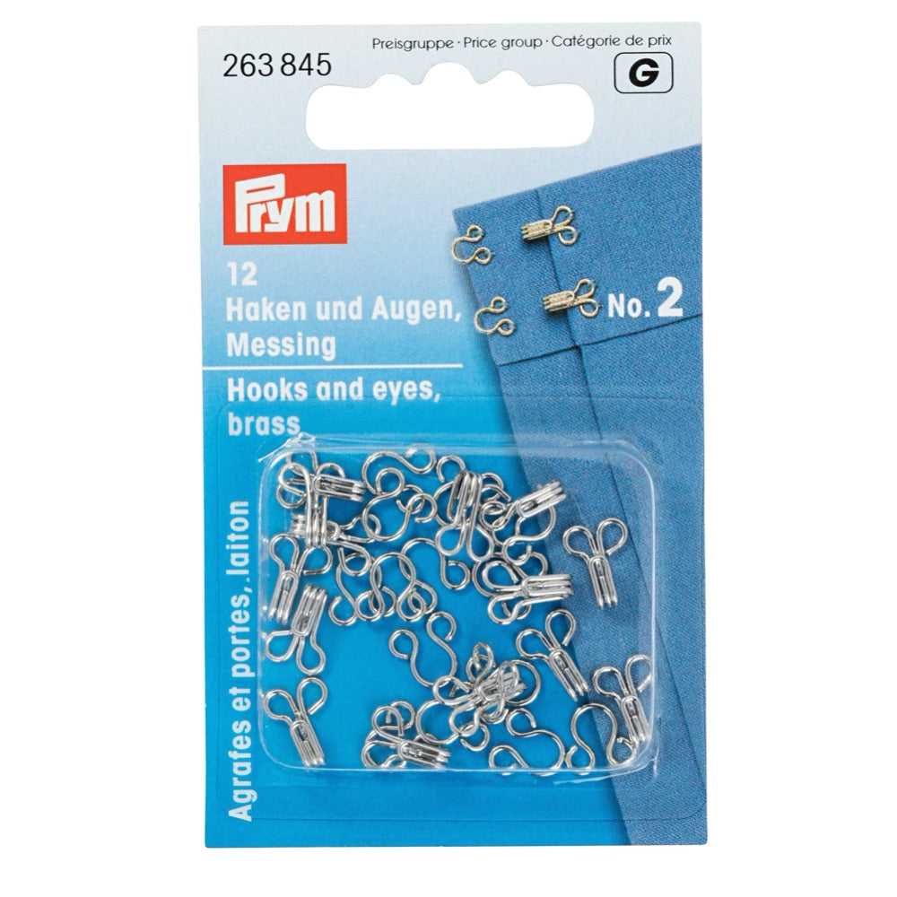 Agrafes et portes, taille 1 Prym