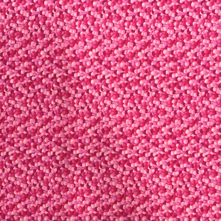 Tissu Coton - Écailles Rose