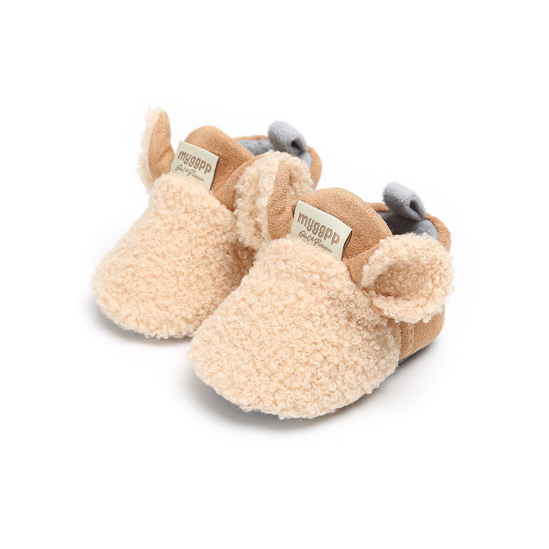 Chaussons Lapin d'Hiver- Beige
