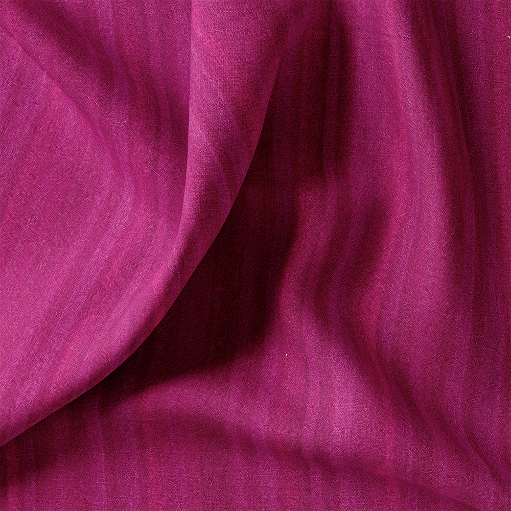 Tissu Coton - Rayé en Magenta
